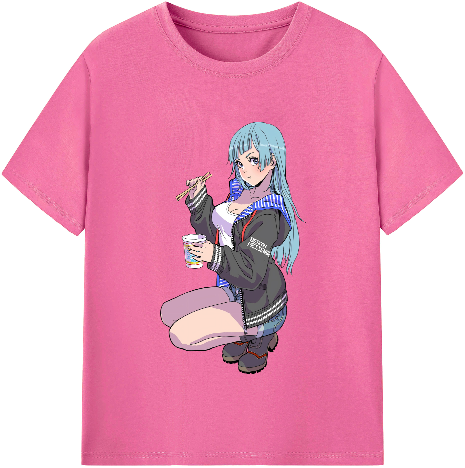（画像用） 呪術廻戦 Jujutsu Kaisen レディースカジュアルプリントTシャツ（綿100％）